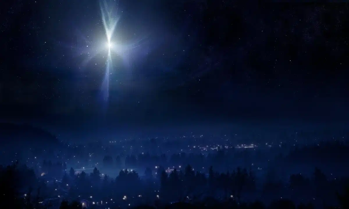 estrella de Belén explicación científica