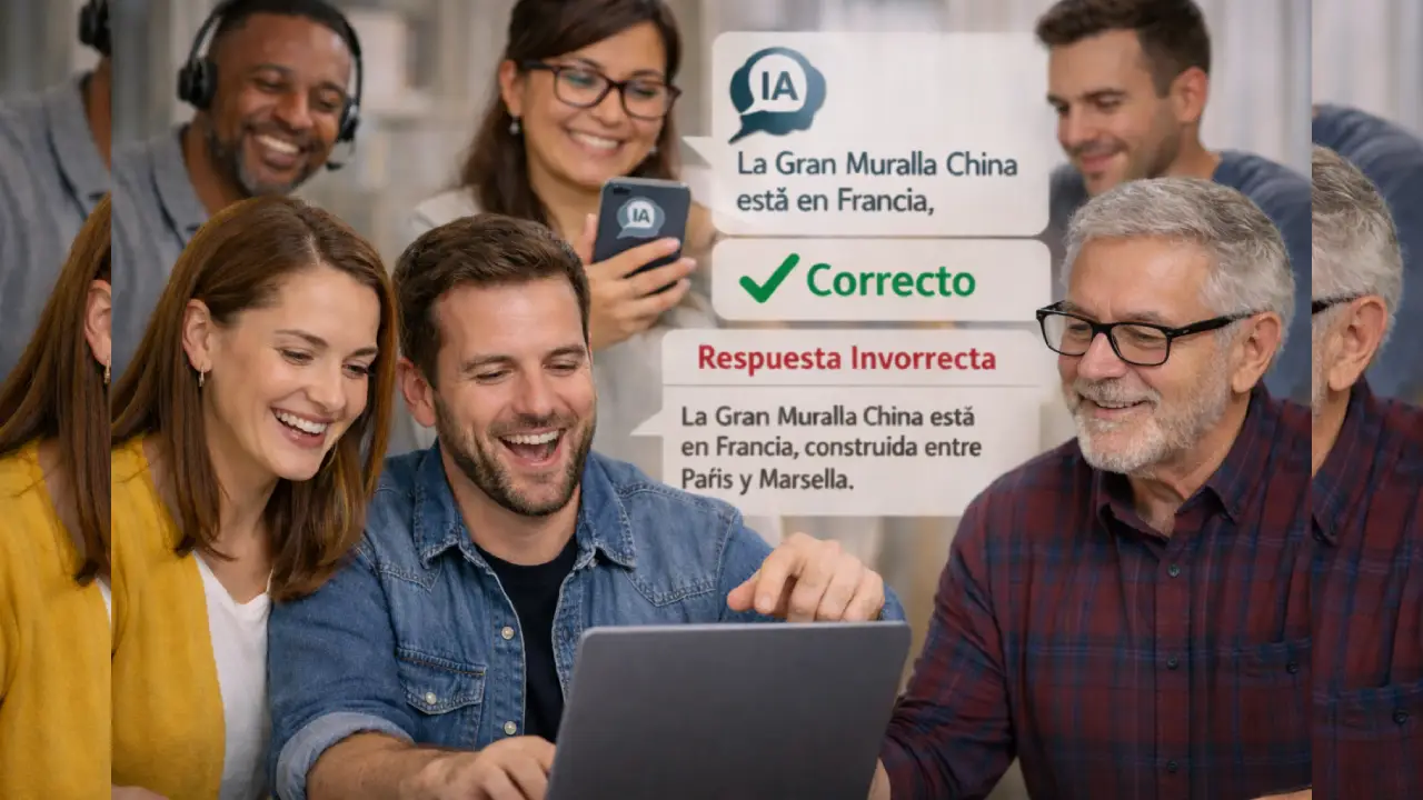 Las personas aceptan las respuestas de la IA aunque estén equivocadas