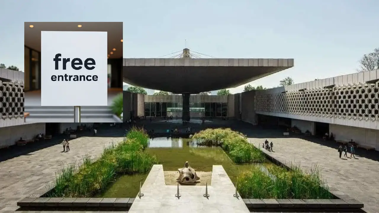 Guía de entrada gratuita al Museo Nacional de Antropología